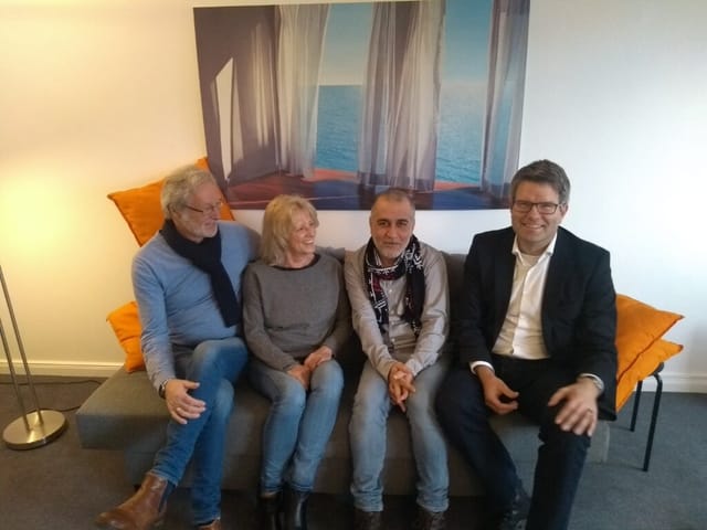 Die Tandem-"Familie". Foto: Rose-Marie Hoffmann-Riem