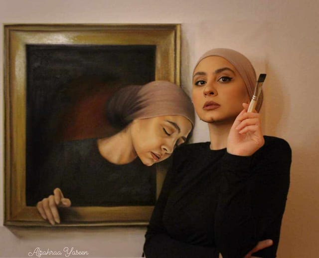 Alzahraa Yaseen: künstlerisches Doppelleben