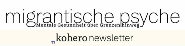 migrantische psyche – pilotfolge