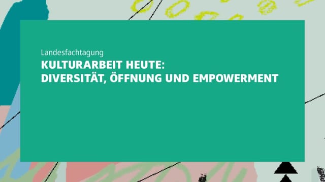 Raus aus dem Elfenbeinturm- Kulturarbeit heute