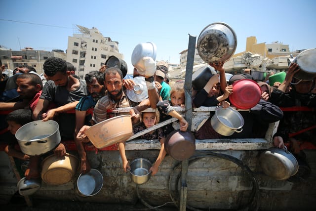 Gaza verhungert: Wer schweigt, macht sich mitschuldig