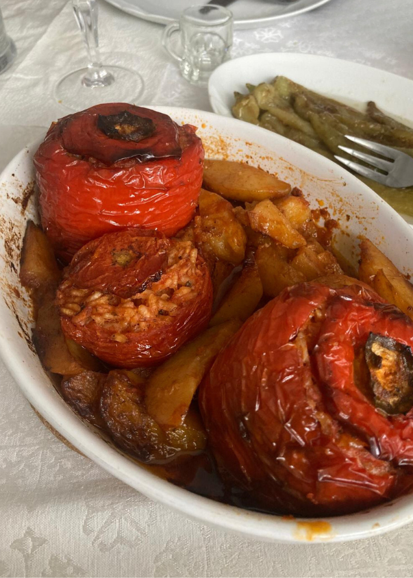 nelken & nostalgie: Γεμιστά (Gemista) – griechisch Gefülltes meiner Oma
