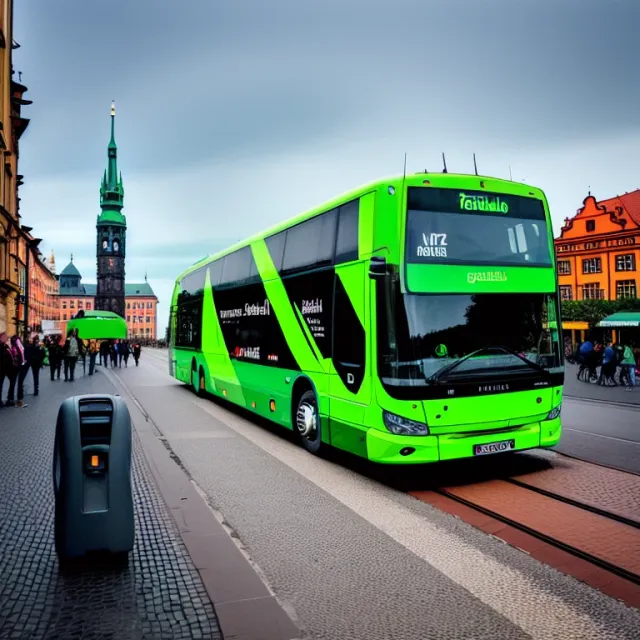 Mit dem Flixbus von Prag nach Berlin.