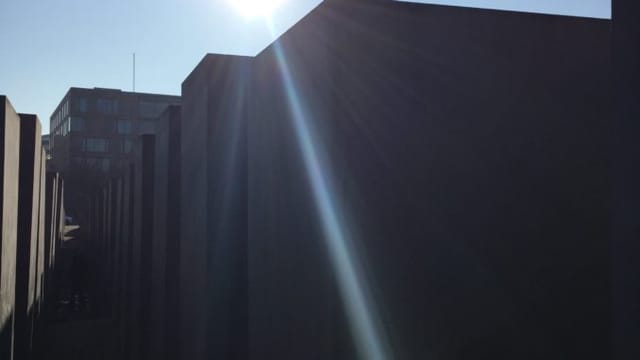 Holocaust Mahnmal in Berlin Foto von Hussam Al Zaher