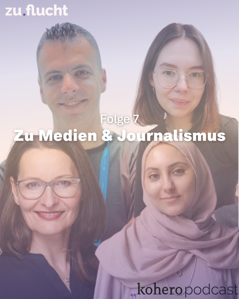 zu.flucht Podcast: Zu Medien & Journalismus