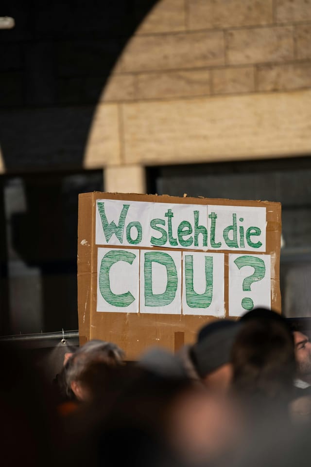 CDU stellt Gemeinnützigkeit der Zivilgesellschaft infrage