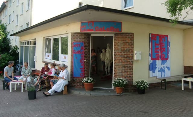 Flüchtling-Magazin bei "art&cake"