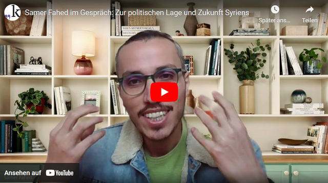 Hoffnung und Zukunft für Syrien: Ein Gespräch mit Samer Fahed