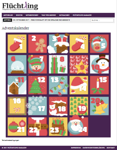 Die Geschichte des Adventskalenders