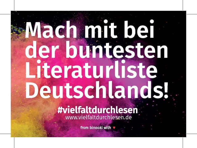 #vielfaltdurchlesen: Mit Büchern Vielfalt zeigen