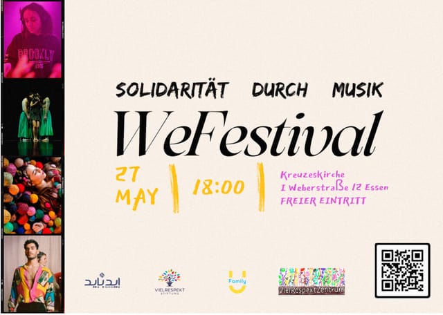 Flyer des WeFestivals