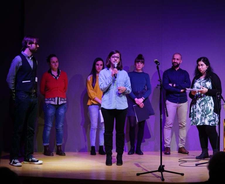 Literally Peace organisiert Lesungen mit Autor*innen unterschiedlicher Herkunft. Foto: Lukas Karwan