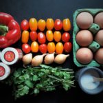 Shakshuka Zutaten. Bild: Eugenia Loginova.