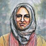 Khola Maryam Zeichnung von Eugenia Loginova