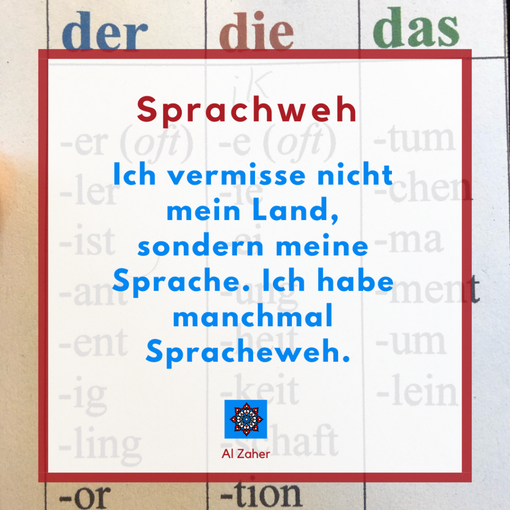 Erste Post auf Instagram über Sprachweham 11.4.2019